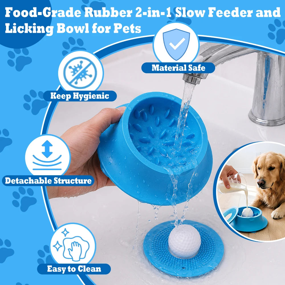 Tapis de léchage pour chien à ventouses – vue du produit