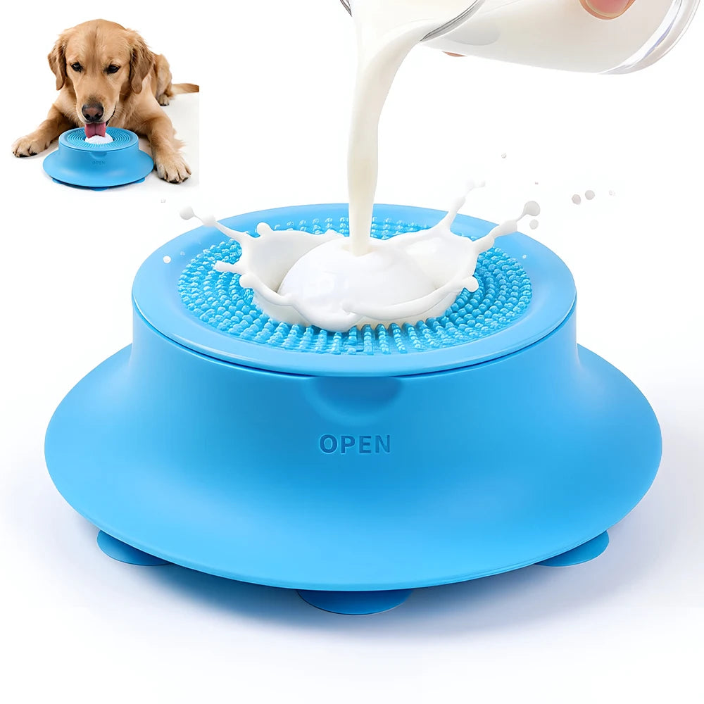 Tapis de léchage pour chien à ventouses – vue du produit