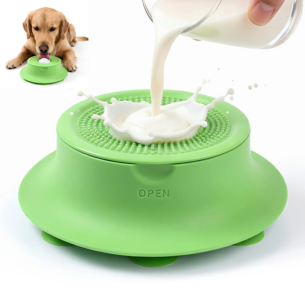 Tapis de léchage pour chien à ventouses – vue du produit