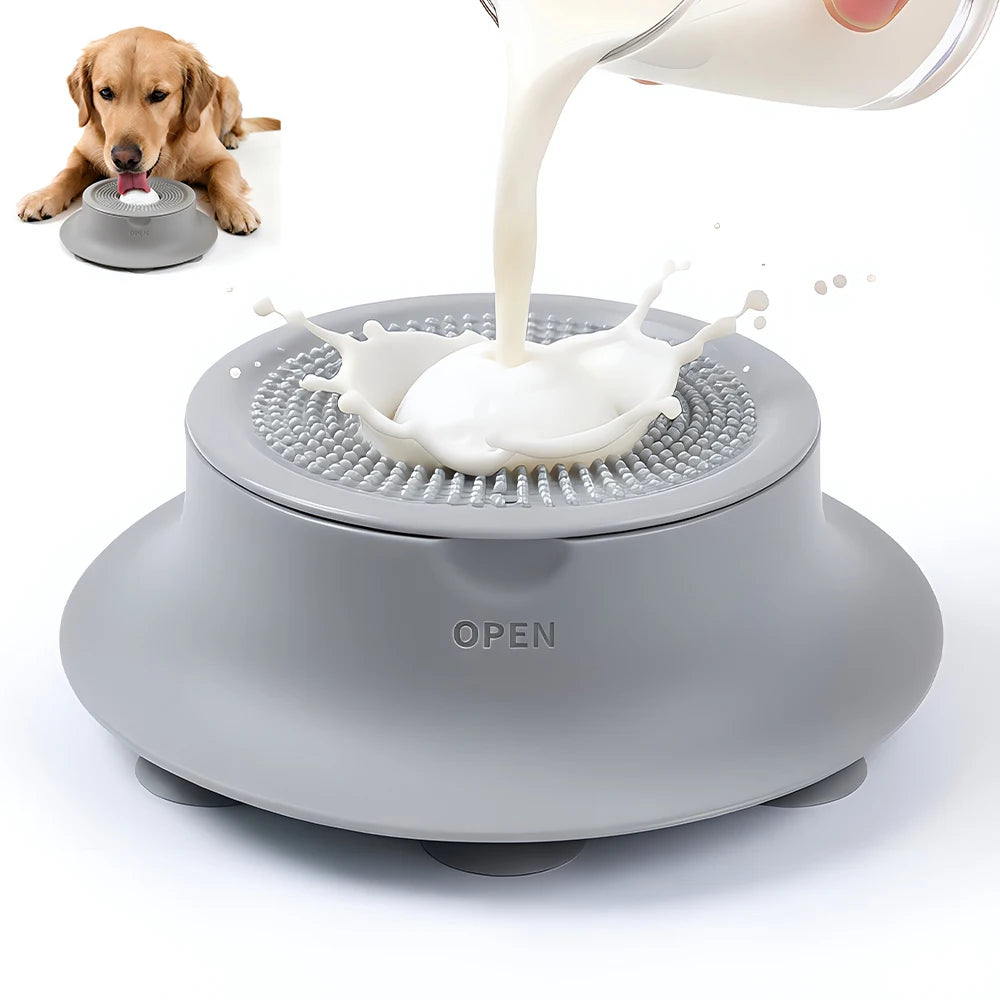 Tapis de léchage pour chien à ventouses – vue du produit