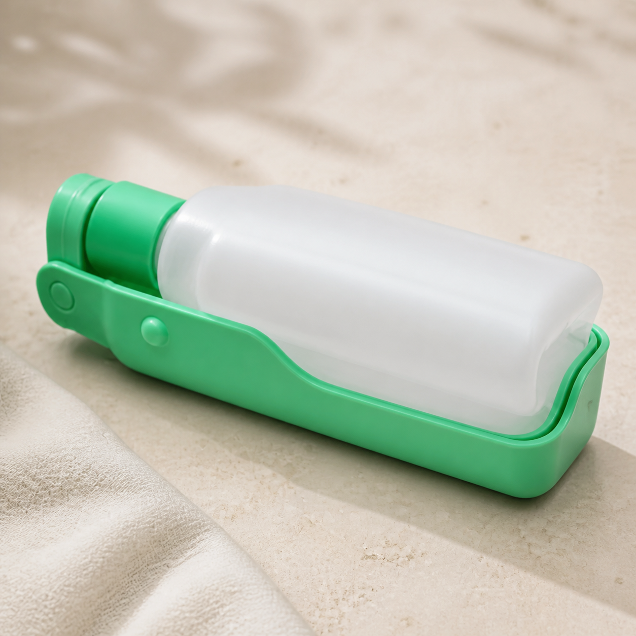 Gourde portable pour chien – détail fonctionnel