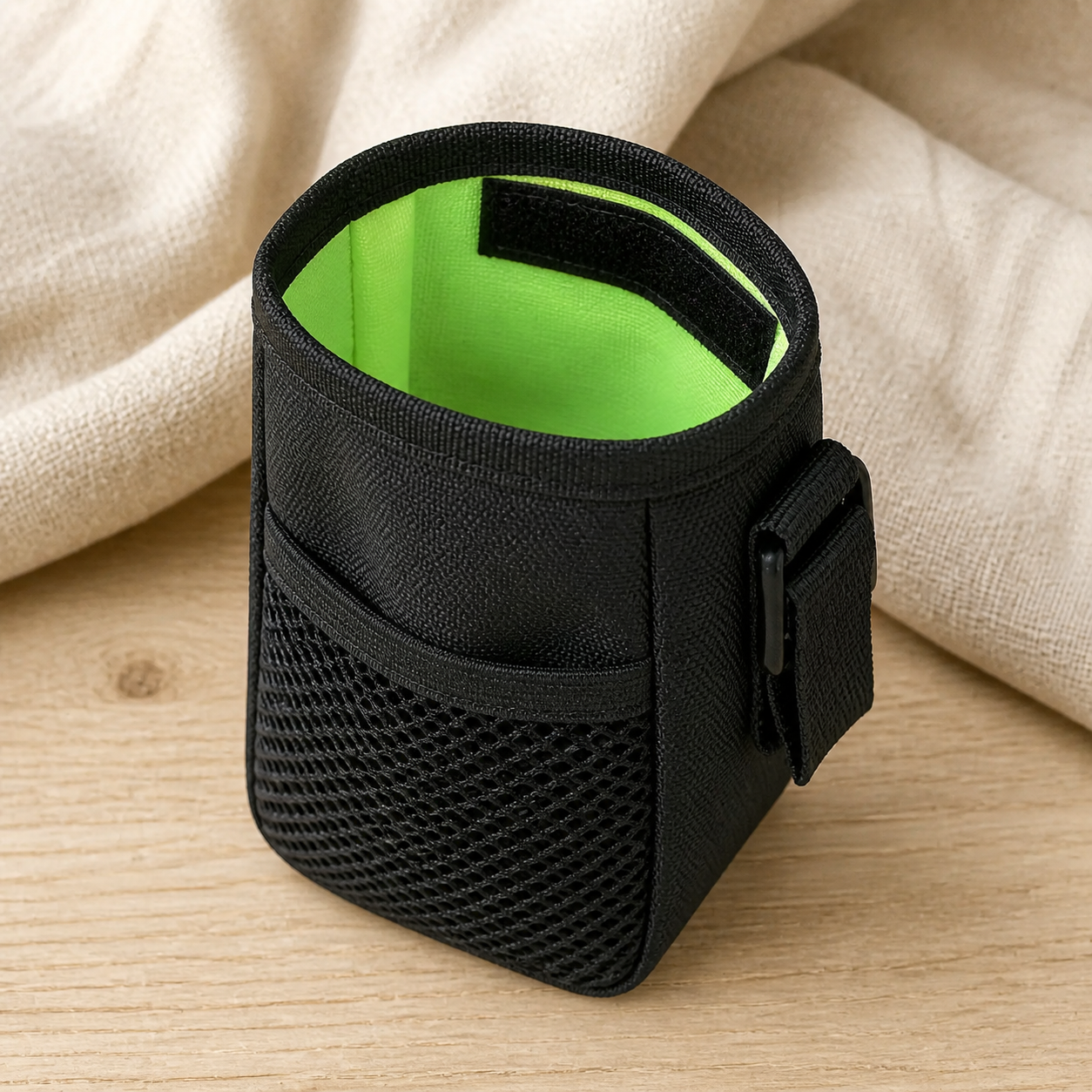 Sac à friandises pour chien – détail fonctionnel